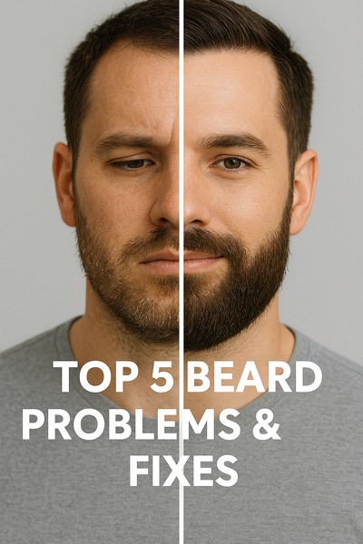 Top 5 Beard Problems & How to Fix Them