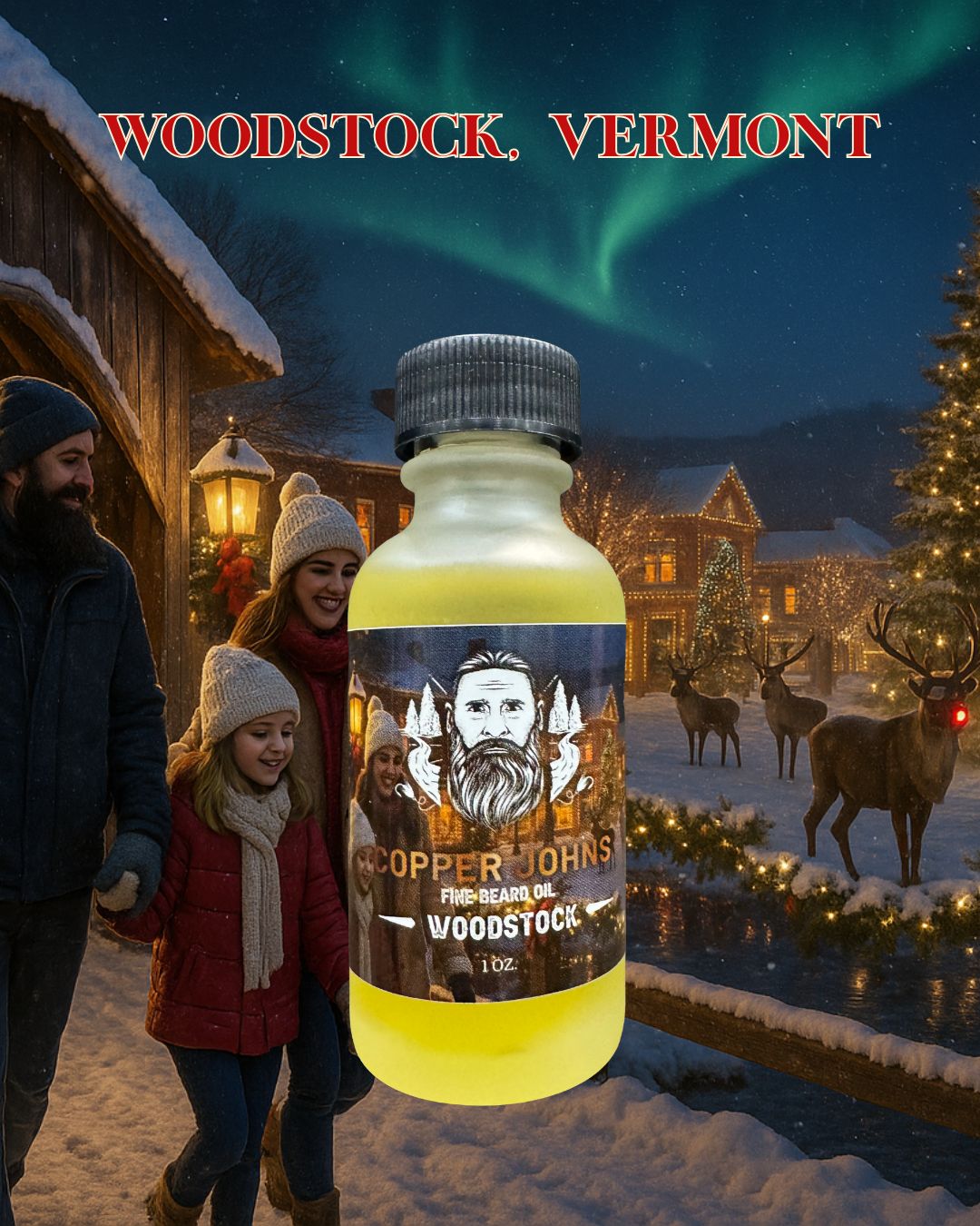 Woodstock, Vermont - Oil