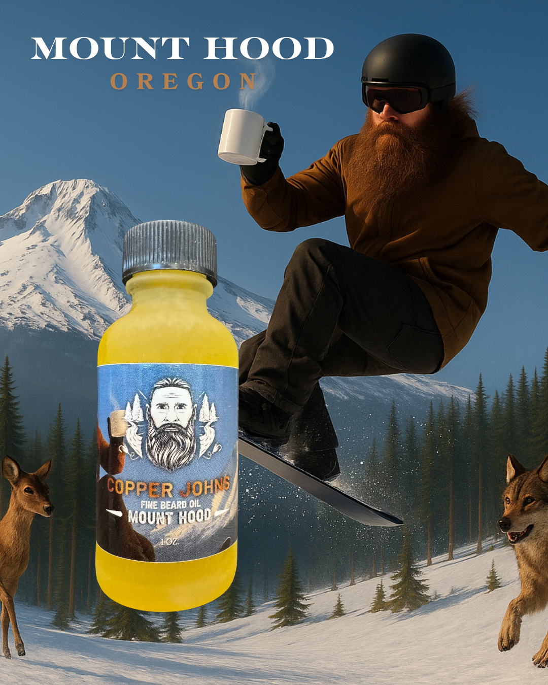 Mount Hood, Oregon - Oil