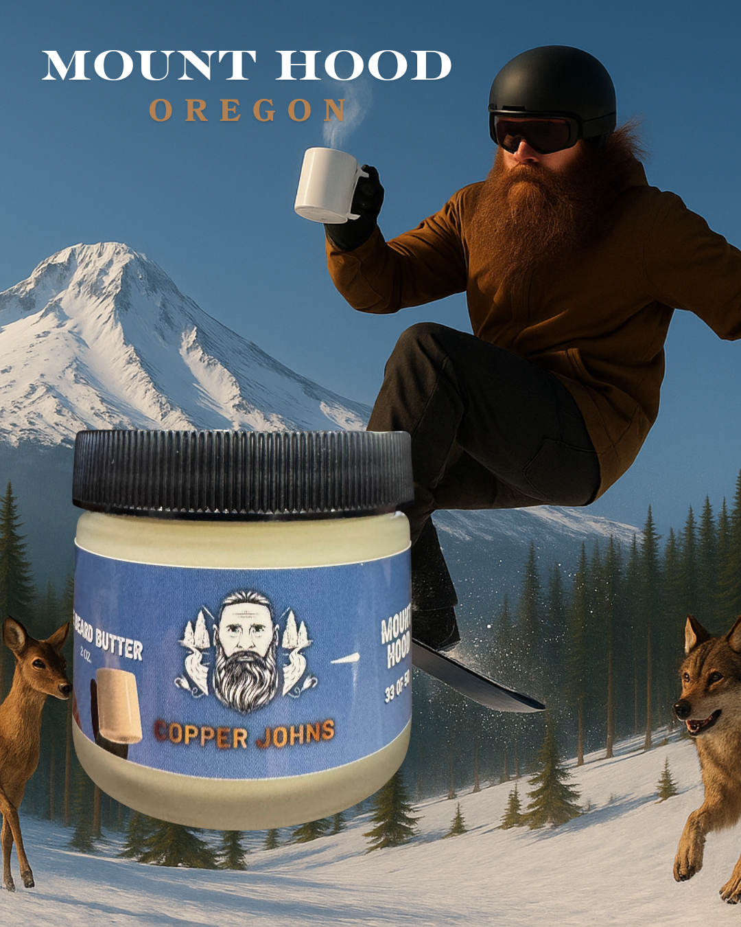 Mount Hood, Oregon - Butter