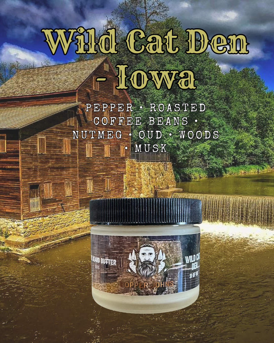 Wild Cat Den, Iowa - Butter