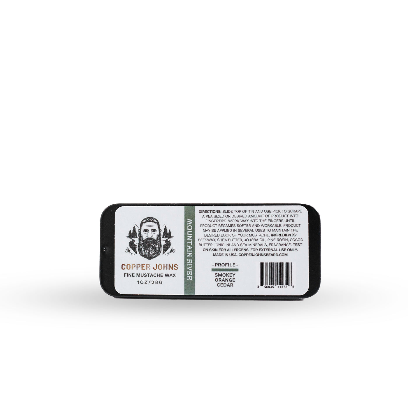 Mountain River Strong Hold Mustache Wax